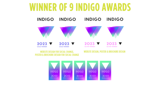 Winner of 9 Indigo Awards!
